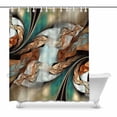 thumbnail image 1 of MKHERT Computer Generated Fractal Artwork Design and Entertainment Waterproof Polyester Fabric Shower Curtain Bathroom Sets 60x72 inch, 1 of 1