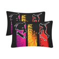 thumbnail image 1 of MKHERT Cool Extreme Sports Pillowcase Pillow Protector Cushion Cover 20x30 inch,Set of 2, 1 of 3
