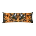 thumbnail image 1 of MKHERT Cool Fire Tiger Body Pillow Pillowcase Pillow Protector Cushion Cover 20x60 Inch, 1 of 1