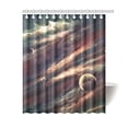 thumbnail image 1 of MKHERT Cool Planets Over Nebula in Space Decor Waterproof Polyester Bathroom Shower Curtain Bath 60x72 inch, 1 of 1