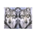 thumbnail image 1 of MKHERT Cool Wolf Animal Window Curtains Kitchen Curtain Room Bedroom Drapes Curtains 26x39 inch, 2 Piece, 1 of 3