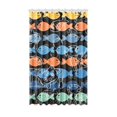 thumbnail image 1 of MKHERT Crazy Cat and Fish Window Curtain Living Room,Bedroom Window Drapes 52x84 inch, 1 of 3