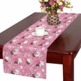 thumbnail image 1 of MKHERT Cute Angel Table Runner, Pink Table Cloth Runner for Wedding Party Banquet Decoration 16x72 inch, 1 of 2