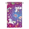 thumbnail image 1 of MKHERT Cute Animals Blackout Window Curtain Drapes Bedroom Living Room Kitchen Curtains 52x84 inch, 1 of 2
