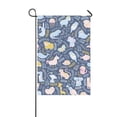 thumbnail image 1 of MKHERT Cute Baby Animals Garden Flag Outdoor Flag 12x18 inch, 1 of 1