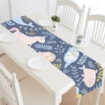thumbnail image 1 of MKHERT Cute Baby Animals Table Runner for Office Kitchen Dining Room Wedding Party 16x72 inch, 1 of 4