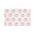 thumbnail image 1 of MKHERT Cute Cats Kittens on Pink Background Placemats Table Mats for Dining Room Kitchen Table Decoration 12x18 inch,Set of 6, 1 of 4
