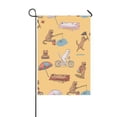 thumbnail image 1 of MKHERT Cute Fish Garden Flag Outdoor Flag 12x18 inch, 1 of 1