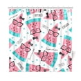 thumbnail image 1 of MKHERT Cute Melon Shower Curtain Waterproof Bath Curtain Decor 66x72 inch, 1 of 2