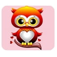 thumbnail image 1 of MKHERT Cute Tiny Owl Rectangle Mousepad Mat For Mouse Mice Size 9.84x7.87 inches, 1 of 1