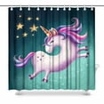 thumbnail image 1 of MKHERT Cute Unicorn Shower Curtain Home Decor Bathroom Shower Curtain 66x72 inch, 1 of 1