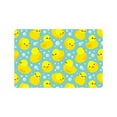 thumbnail image 1 of MKHERT Cute Yellow Rubber Ducks and Bubbles Doormat Rug Home Decor Floor Mat Bath Mat 23.6x15.7 inch, 1 of 3