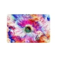 thumbnail image 1 of MKHERT Daisy Flowers in Space Galaxy Stars Doormat Rug Home Decor Floor Mat Bath Mat 23.6x15.7 inch, 1 of 3