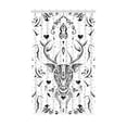 thumbnail image 1 of MKHERT Deer Head Window Curtain Living Room,Bedroom Window Drapes 52x84 inch, 1 of 3