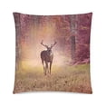 thumbnail image 1 of MKHERT Deer In Autumn Forest Throw Pillowcase Pillow Cover Cushion Couver 18x18 inch, 1 of 1