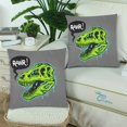 thumbnail image 1 of MKHERT Dinosaur Bones Throw Pillowcase Pillow Cover Cushion Couver 18x18 inch, Set of 2, 1 of 2