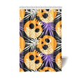 thumbnail image 1 of MKHERT Doodle Skull Pattern Polyester Fabric Bathroom Shower Curtain 48x72 inch, 1 of 1