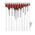 thumbnail image 1 of MKHERT Dripping Blood Horror Halloween Home Decor Bloody Theme Waterproof Polyester Bathroom Shower Curtain Bath 66x72 inch, 1 of 1