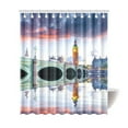 thumbnail image 1 of MKHERT Dusk at Westminster Bridge and Big Ben Polyester Fabric Bathroom Shower Curtain 66x72 inch, 1 of 1