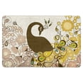 thumbnail image 1 of MKHERT Elegant Beautiful Peacock with Flowers on Polka Dots Doormat Rug Home Decor Floor Mat Bath Mat 23.6x15.7 inch, 1 of 3