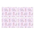thumbnail image 1 of MKHERT Elegant Watercolor Ballet Shoes Ballerina's Pointe Purple Placemats Table Mats for Dining Room Kitchen Table Decoration 12x18 inch,Set of 4, 1 of 4