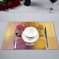 thumbnail image 1 of MKHERT Face Of A Lion Animal in Geometric Triangle Shapes Placemats Table Mats for Dining Room Kitchen Table Decoration 12x18 inch,Set of 4, 1 of 4