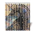 thumbnail image 1 of MKHERT Fairytale Unicorn in Ethnic Mandala and Flowers Boho Pattern Waterproof Shower Curtain Decor Fabric Bathroom Set 66x72 inch, 1 of 1
