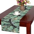 thumbnail image 1 of MKHERT Fashion Tropical Pattern with Realistic Banana Green Leafs Table Runner Home Decor for Wedding Banquet Decoration 16x72 Inch, 1 of 2