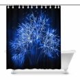 thumbnail image 1 of MKHERT Fireworks Bathroom Shower Curtain 60x72 inch, 1 of 1