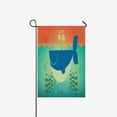 thumbnail image 1 of MKHERT Fish Garden Flag Banner Decorative Flag for Wedding Home Outdoor Garden Decor 12x18 inch, 1 of 2