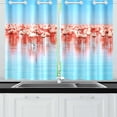 thumbnail image 1 of MKHERT Flamingo Birds Window Curtain Kitchen Curtain 26x39 inch,Two Piece, 1 of 3