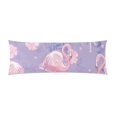 thumbnail image 1 of MKHERT Flamingo Body Pillowcase Pillow Protector Cushion Cover 20x60 inch, 1 of 1