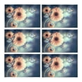 thumbnail image 1 of MKHERT Floral Yellow Daisy and Butterfly Placemats Table Mats for Dining Room Kitchen Table Decoration 12x18 inch,Set of 6, 1 of 4