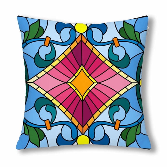 MKHERT Flowers and Leaves Throw Pillowcase Pillow Cover Cushion Couver 18x18 inch