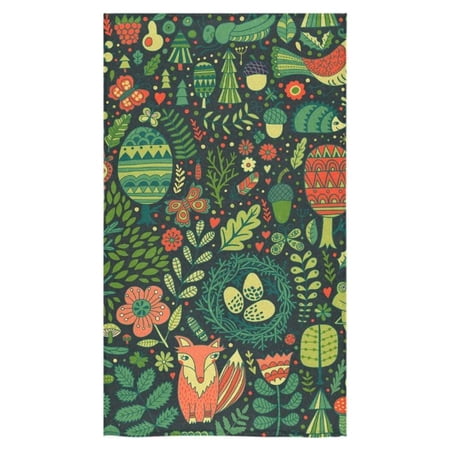 MKHERT Forest Bath Towel Hand Towel Shower Towel Washcloth 16x28 inch
