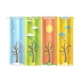 thumbnail image 1 of MKHERT Four Seasons Window Curtains Kitchen Curtain Room Bedroom Drapes Curtains 26x39 inch, 2 Piece, 1 of 3