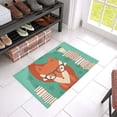 thumbnail image 1 of MKHERT Fox With Books Doormat Rug Home Decor Floor Mat Bath Mat 23.6x15.7 inch, 1 of 3