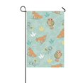 thumbnail image 1 of MKHERT Fox and Owl Garden Flag Outdoor Flag 12x18 inch, 1 of 1