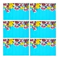 thumbnail image 1 of MKHERT Fresh Spring Lily Flowers in Turquoise Painted Wooden Planks Placemats Table Mats for Dining Room Kitchen Table Decoration 12x18 inch,Set of 6, 1 of 4