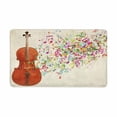 thumbnail image 1 of MKHERT Funny A Cello Instrument with Colorful Music Notes Doormat Rug Home Decor Floor Mat Bath Mat 30x18 inch, 1 of 3