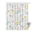 thumbnail image 1 of MKHERT Funny Animals Cats and Spaniel Dogs Decor Waterproof Polyester Bathroom Shower Curtain Bath 60x72 inch, 1 of 1