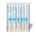 thumbnail image 1 of MKHERT Funny Beach Window View of Tropical Beach Sea and Sky Clouds House Decor Shower Curtain for Bathroom Shower Curtain Set 60x72 inch, 1 of 1