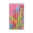 thumbnail image 1 of MKHERT Funny Beautiful Mermaid Window Curtain Living Room,Bedroom Window Drapes 52x84 inch, 1 of 3