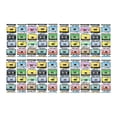 thumbnail image 1 of MKHERT Funny Cartoon Cassette Tape Placemats Table Mats for Dining Room Kitchen Table Decoration 12x18 inch,Set of 4, 1 of 4