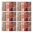 thumbnail image 1 of MKHERT Funny Colorful Eye Shadow Palette Women Makeup Products Placemats Table Mats for Dining Room Kitchen Table Decoration 12x18 inch,Set of 6, 1 of 4