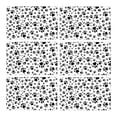thumbnail image 1 of MKHERT Funny Dog Paw Prints Footprints Placemats Table Mats for Dining Room Kitchen Table Decoration 12x18 inch,Set of 6, 1 of 4