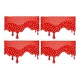 thumbnail image 1 of MKHERT Funny Drips of Strawberry Jam Flowing Liquid Placemats Table Mats for Dining Room Kitchen Table Decoration 12x18 inch,Set of 4, 1 of 4