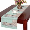 thumbnail image 1 of MKHERT Funny Horse with Flowers Fairytale Table Runner Home Decor for Home Kitchen Wedding Party Banquet Decoration 16x72 Inch, 1 of 2
