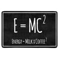 thumbnail image 1 of MKHERT Funny Inspirational Quote About Math and Coffee Doormat Rug Home Decor Floor Mat Bath Mat 23.6x15.7 inch, 1 of 3