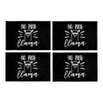 thumbnail image 1 of MKHERT Funny Llama with Inspirational Quote No Prob Llama Placemats Table Mats for Dining Room Kitchen Table Decoration 12x18 inch,Set of 4, 1 of 4